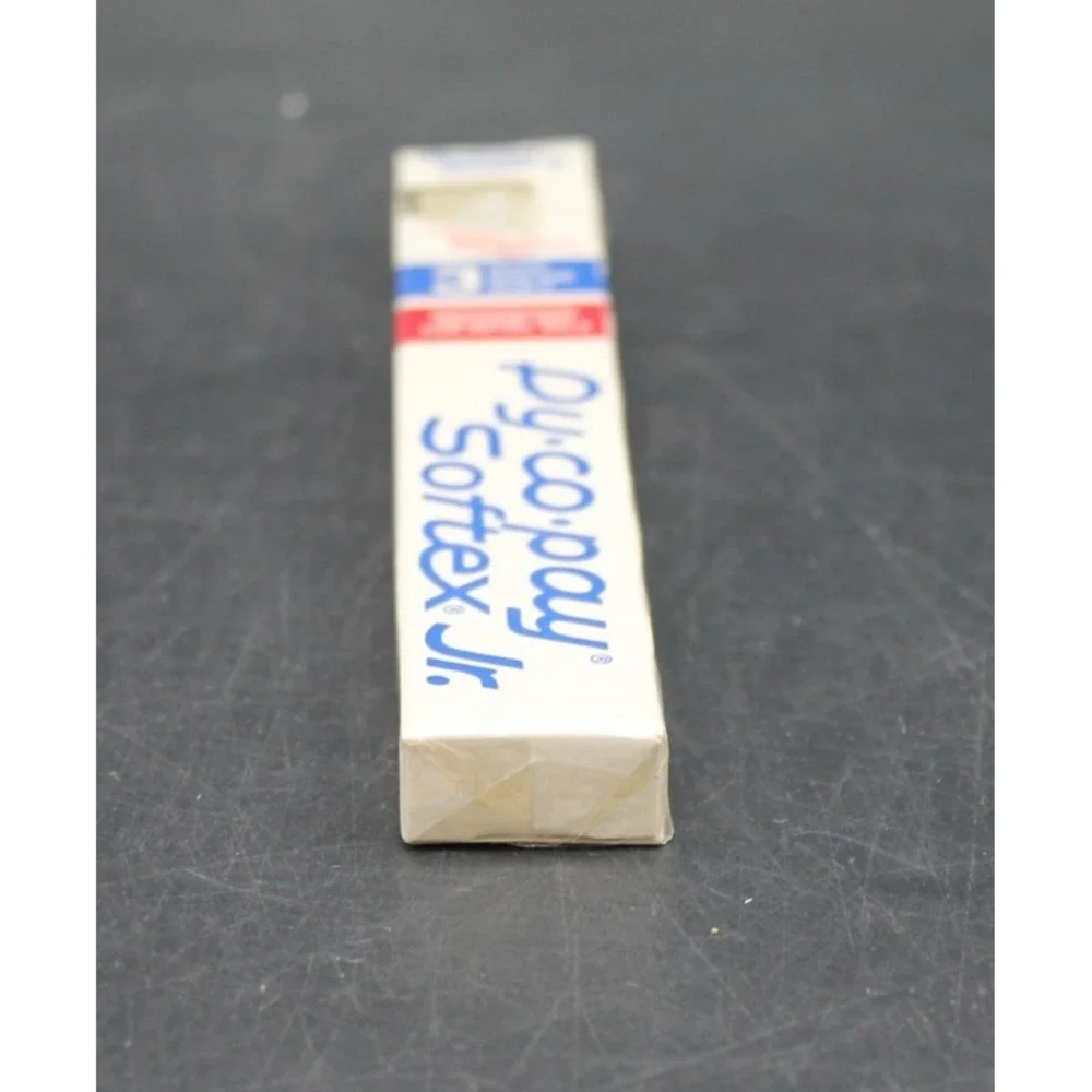 Vintage Py-co-pay Softex Jr Toothbrush 3 Row Nylon Soft Professional Package NOS